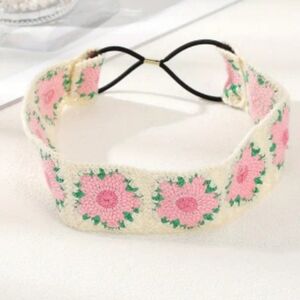 Handcrafted Headband 70s Hippie Style Statement Piece